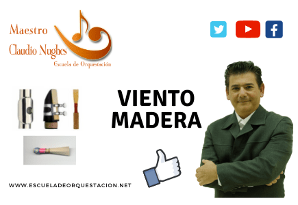 Orquestar para la familia del viento madera