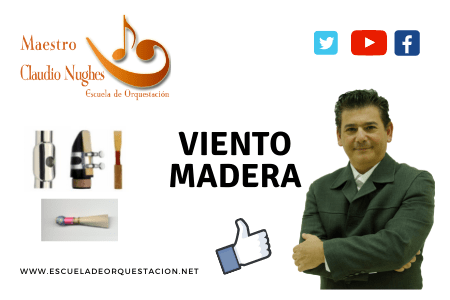 Orquestar para la familia del viento madera